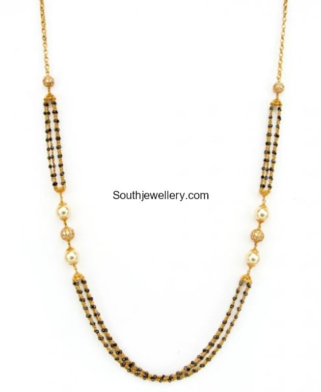 Black beads chain dollar Outlet