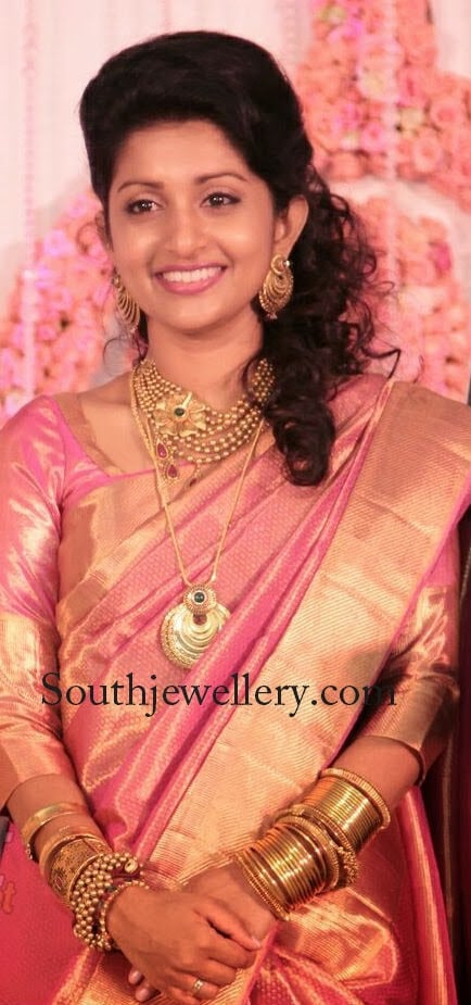 Meera Jasmine Wedding Reception Jewellery - Indian Jewellery Designs