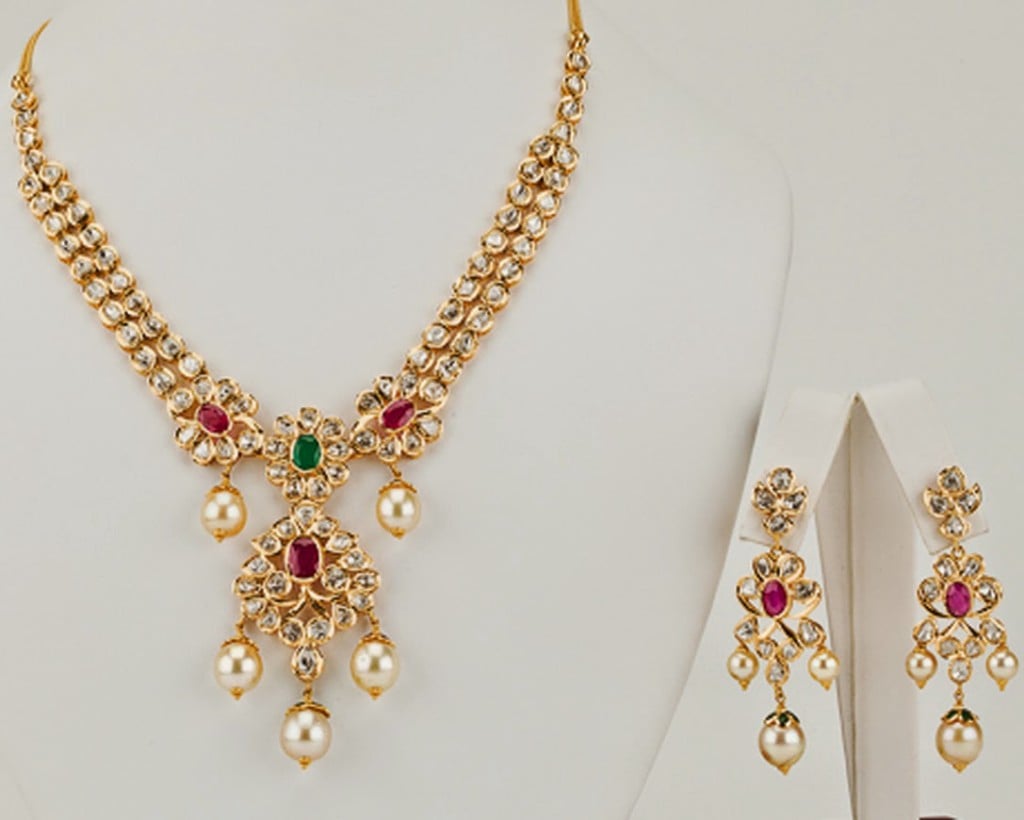 Download Elegant Pachi Necklace Set - Indian Jewellery Designs