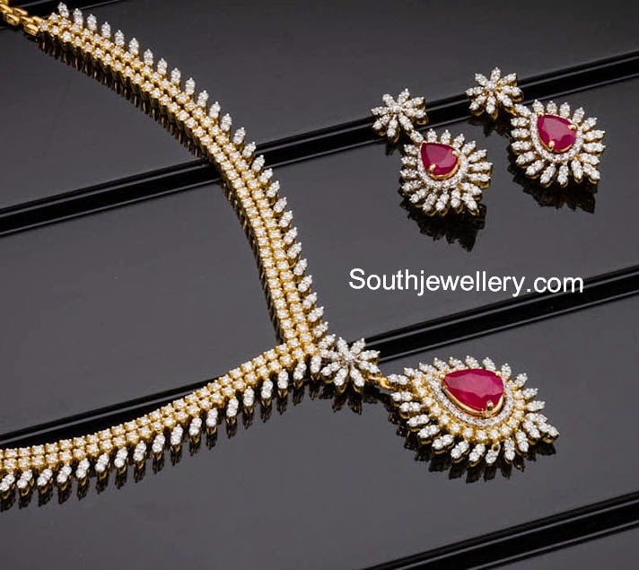 Elegant Diamond Necklace Designs