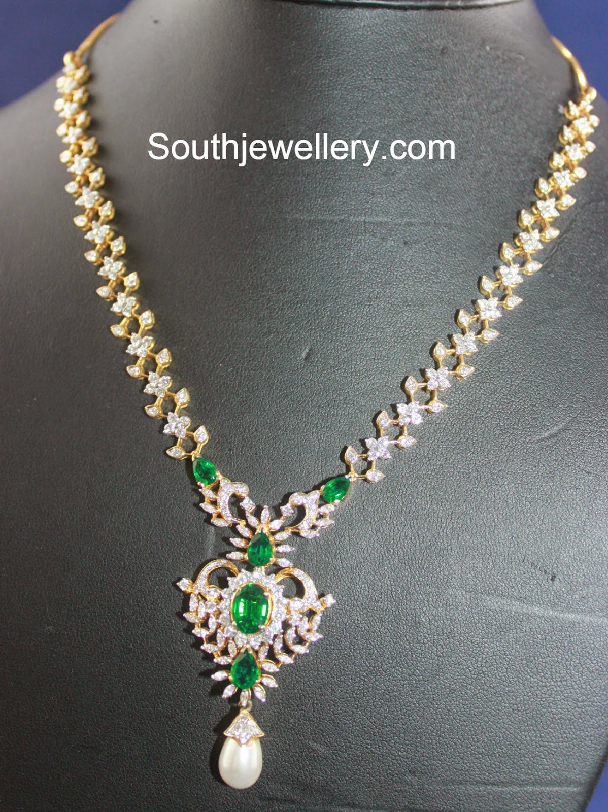 Diamond Necklace Jewelry Design Ideas