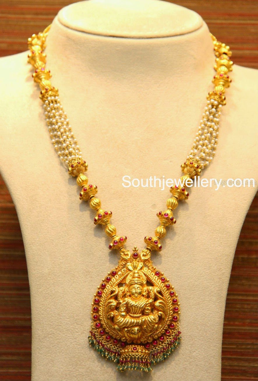 Laxmi devi discount necklace designs