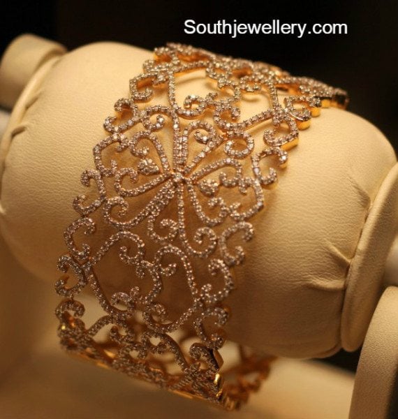 Kirtilals Diamond Bangles - Indian Jewellery Designs