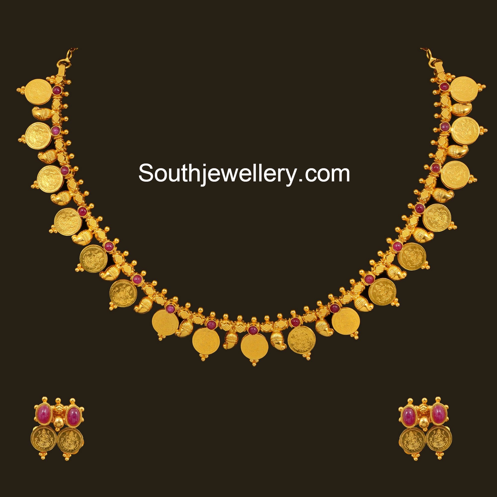 reversible gold necklace latest jewelry 