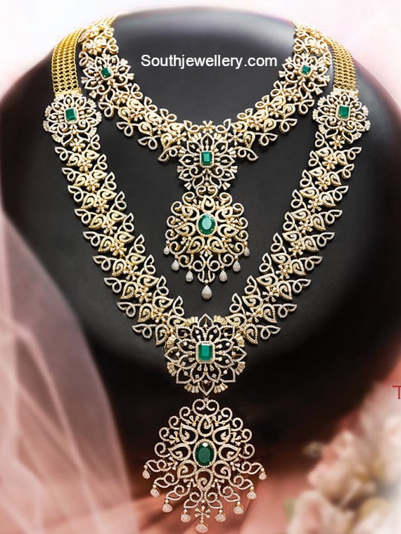 اطقم  المعلم كرسكنديور Diamond_necklacea-and_haram_set