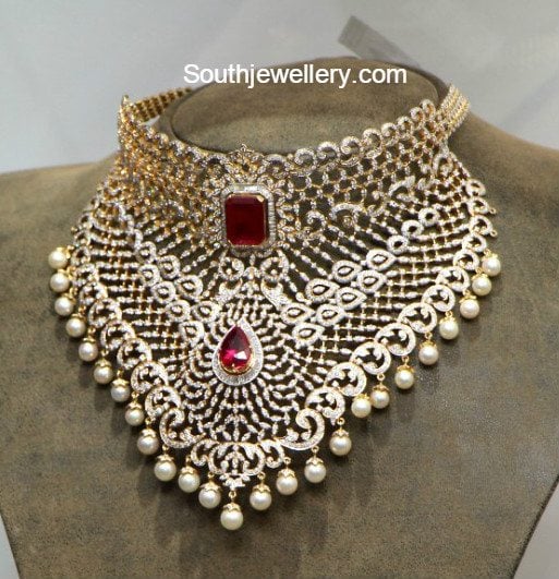 Luxury Diamond Necklace & Fancy Yellow Diamond/ Bride Jewellery/ Speci -  Richards & Co Jewellery