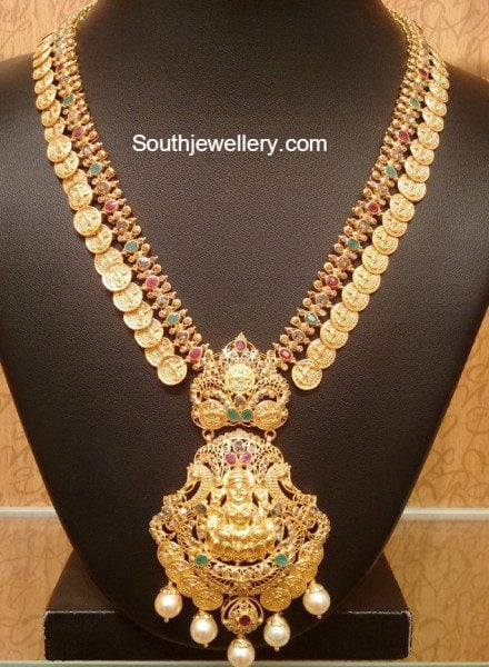 kasu_haram_lakshmi_pendant