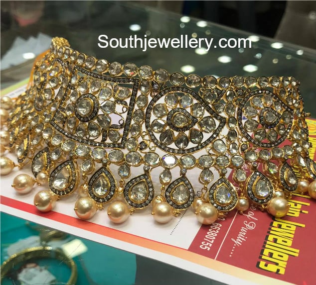 moissanite choker