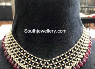 pearl necklace by Naj Jewellery