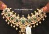 moissanites emerald necklace