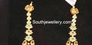 gold necklace designs in 80 grams