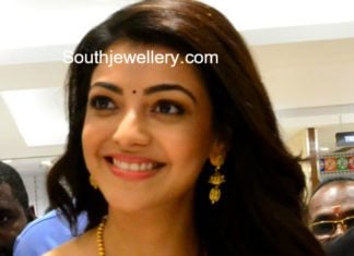 kajal aggarwal pearl necklace