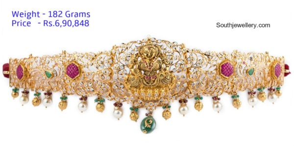 cz stones vaddanam designs