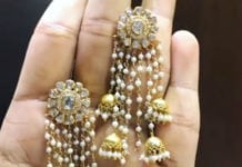 multiple jhumka earrings