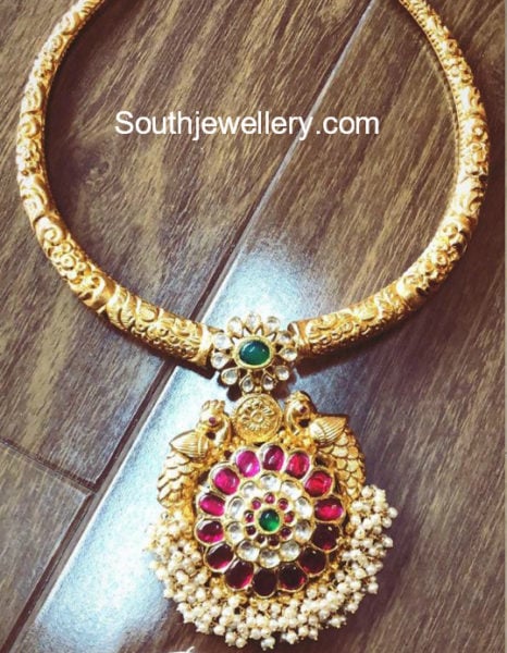 kanthi style necklace designs