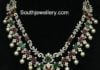 diamond emerald ruby necklace