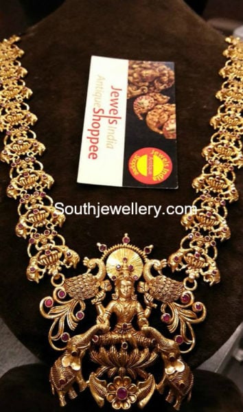 elephant haram and jhumkas