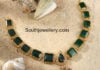 emerald pacchalu necklace