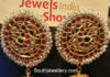 gold jhumkas