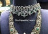 diamond choker and nakshi diamond haram