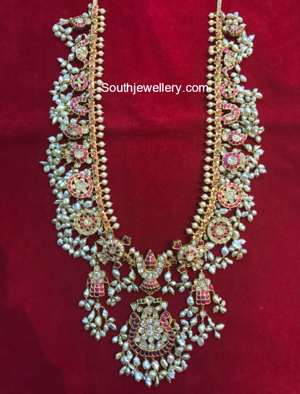 Beautiful Guttapusalu Necklace and 