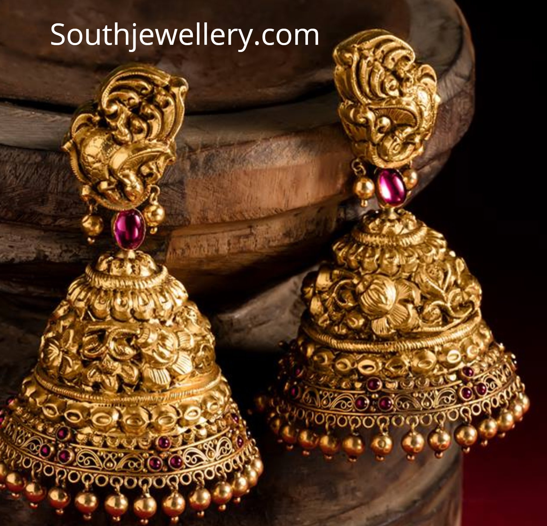 Update more than 156 traditional gold earrings buttalu models best