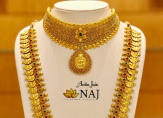 gold necklace and kasu haram