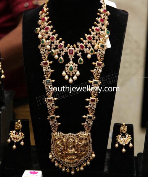 antique ruby necklace and haram 