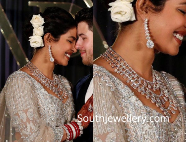 priyanka chopra wedding reception jewellery 