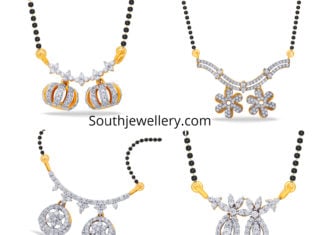 nallapusalu chain diamond pendants