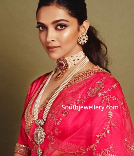 deepika padukone choker necklace