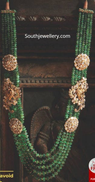 emerald beads mala 2