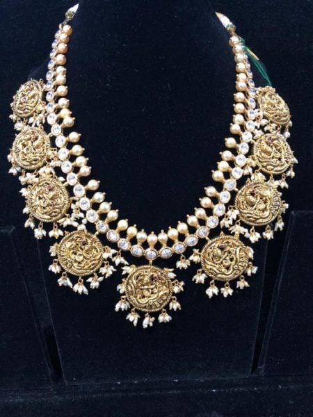 latest gold necklace designs 2019