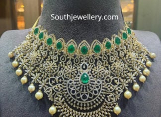 diamond emerald necklace