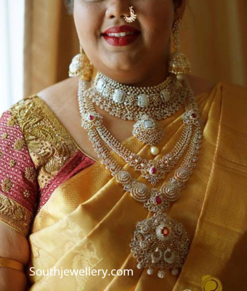diamond jewellery for brides