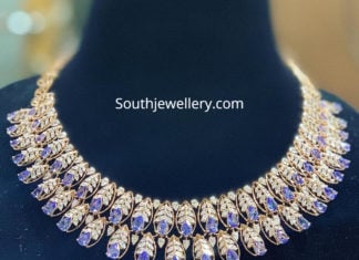 diamond sapphire necklace