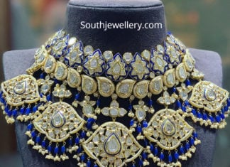 polki diamond choker satyanarayan and sons