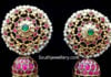 kundan jhumkas