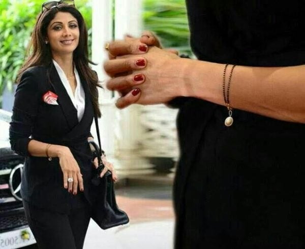 SHILPA SHETTY MANGALSUTRA BRACELET