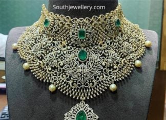 diamond necklace indian