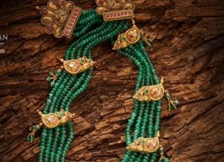emerald beads necklace (1)
