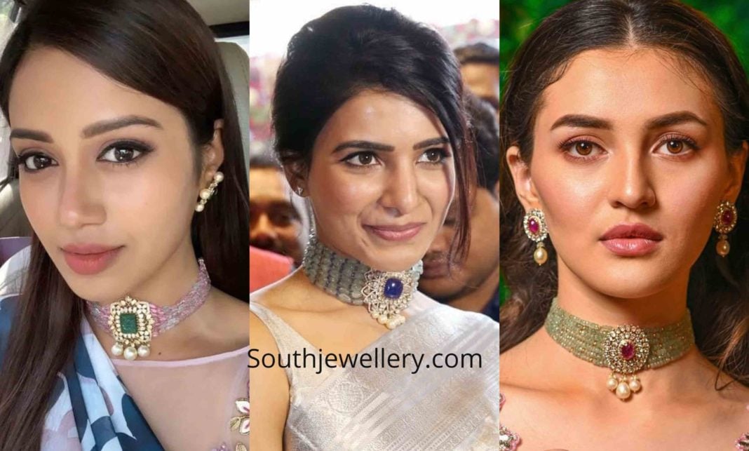 Trending Indian Choker Necklaces Beaded Choker Designs
