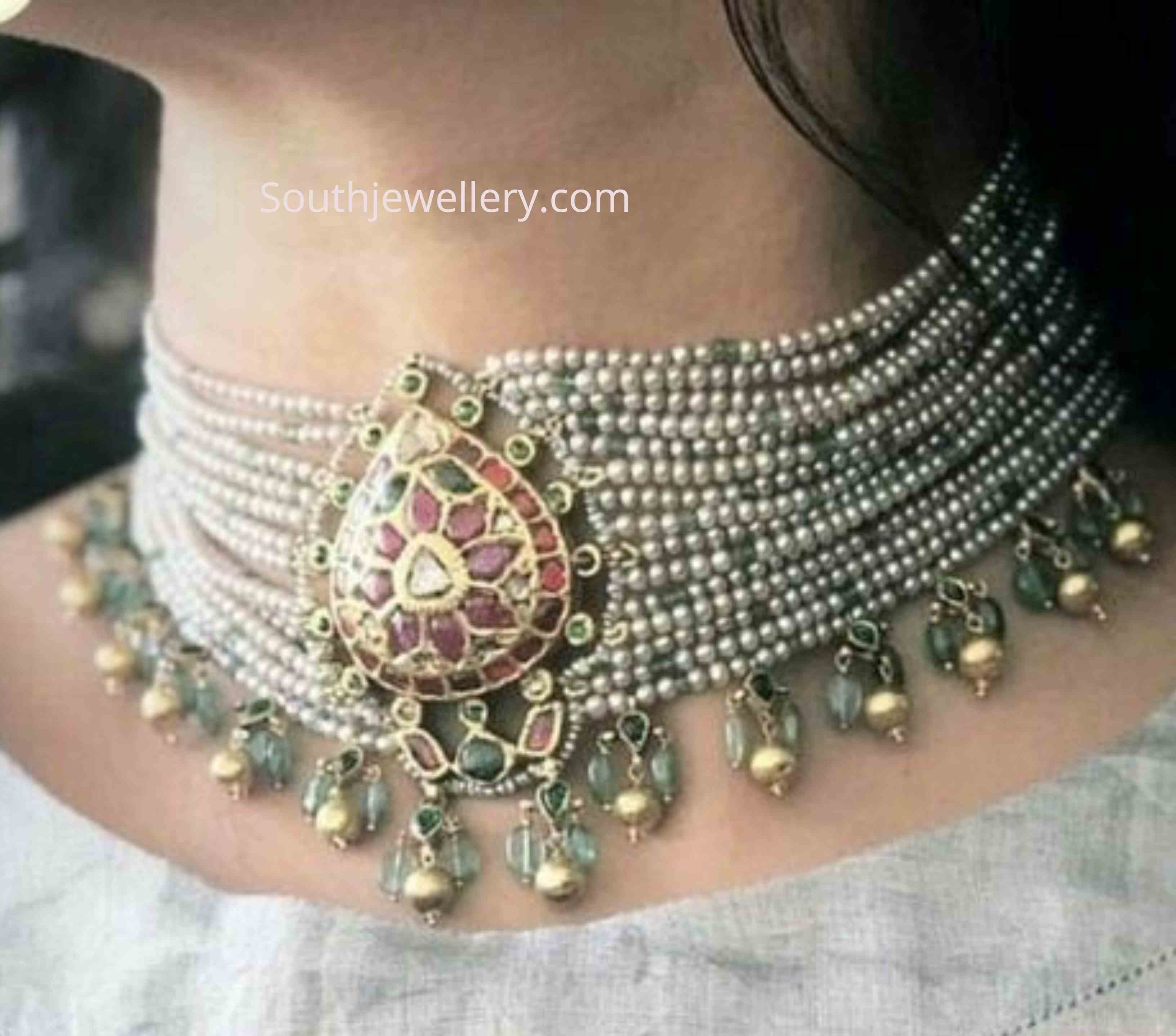 Trending Indian Choker Necklaces  Beaded Choker Designs
