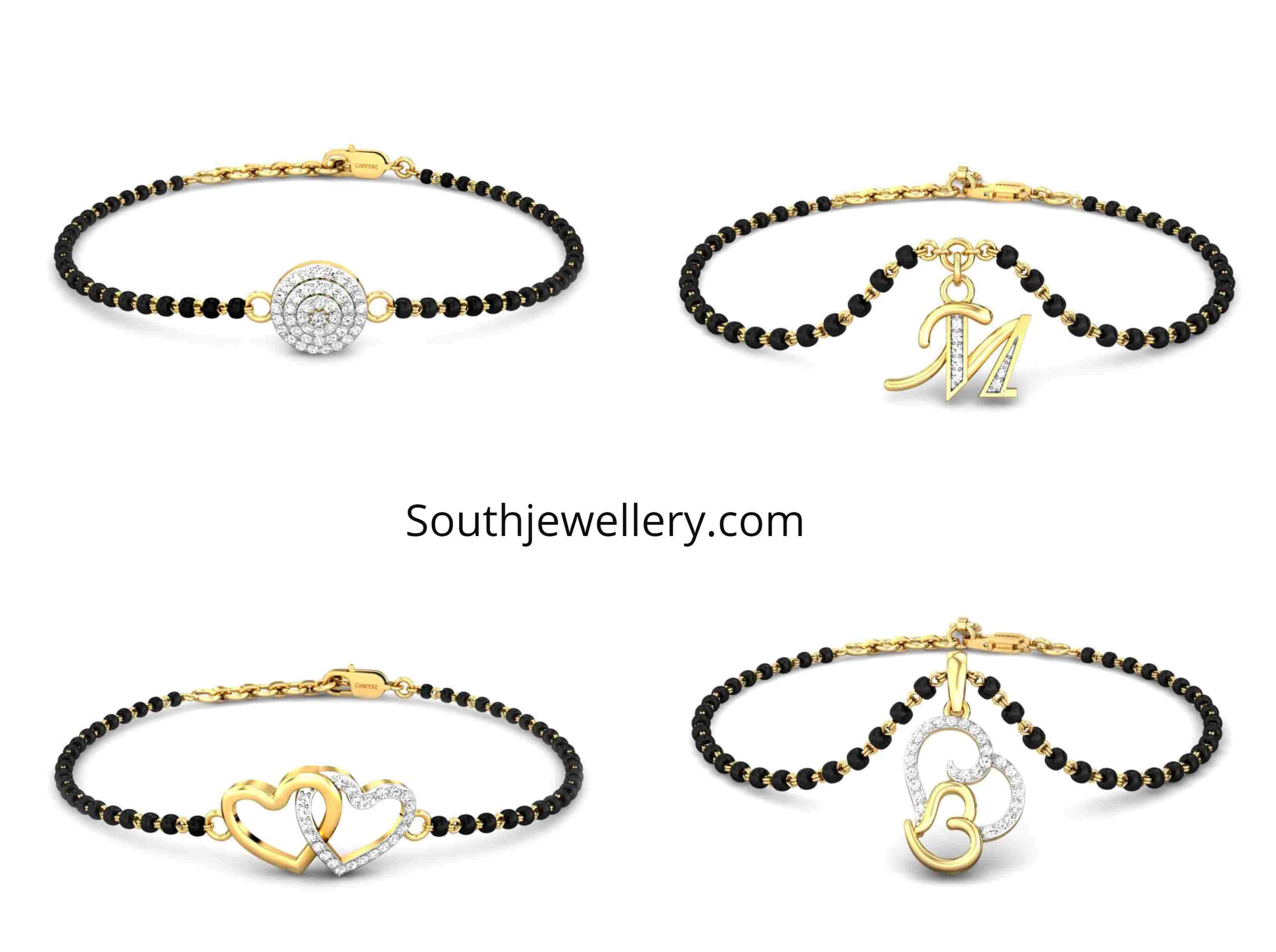 Mangalsutra Bracelet Latest Design 2024 | favors.com