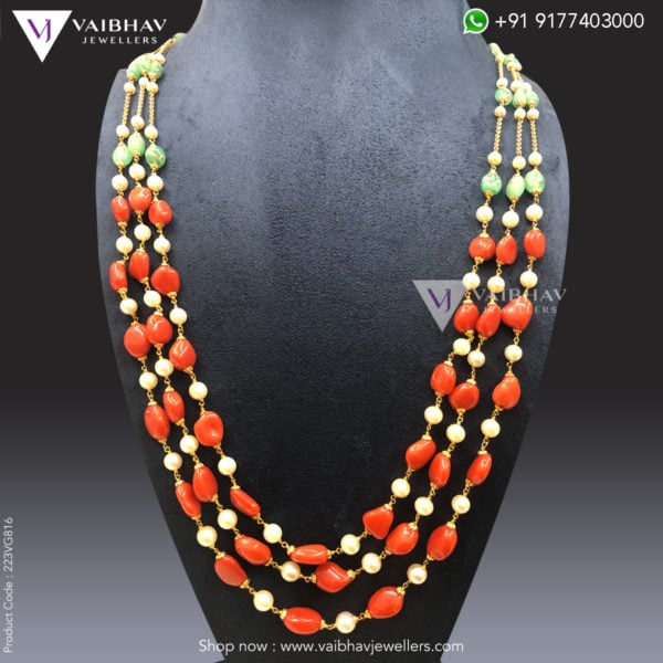 beads necklace designs