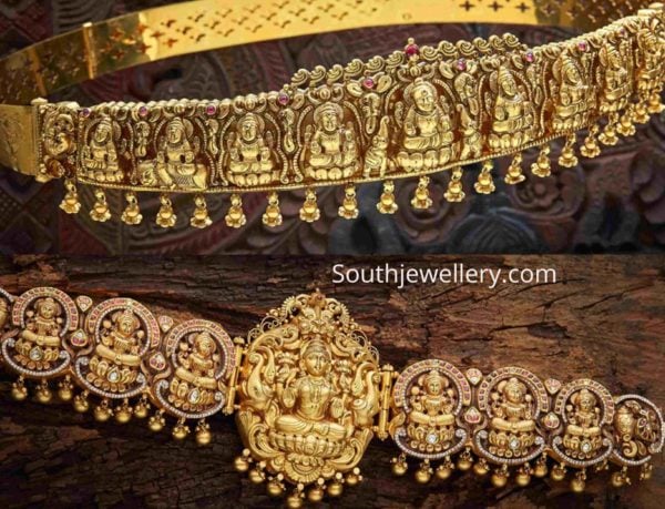 temple jewellery vaddanam designs (1)