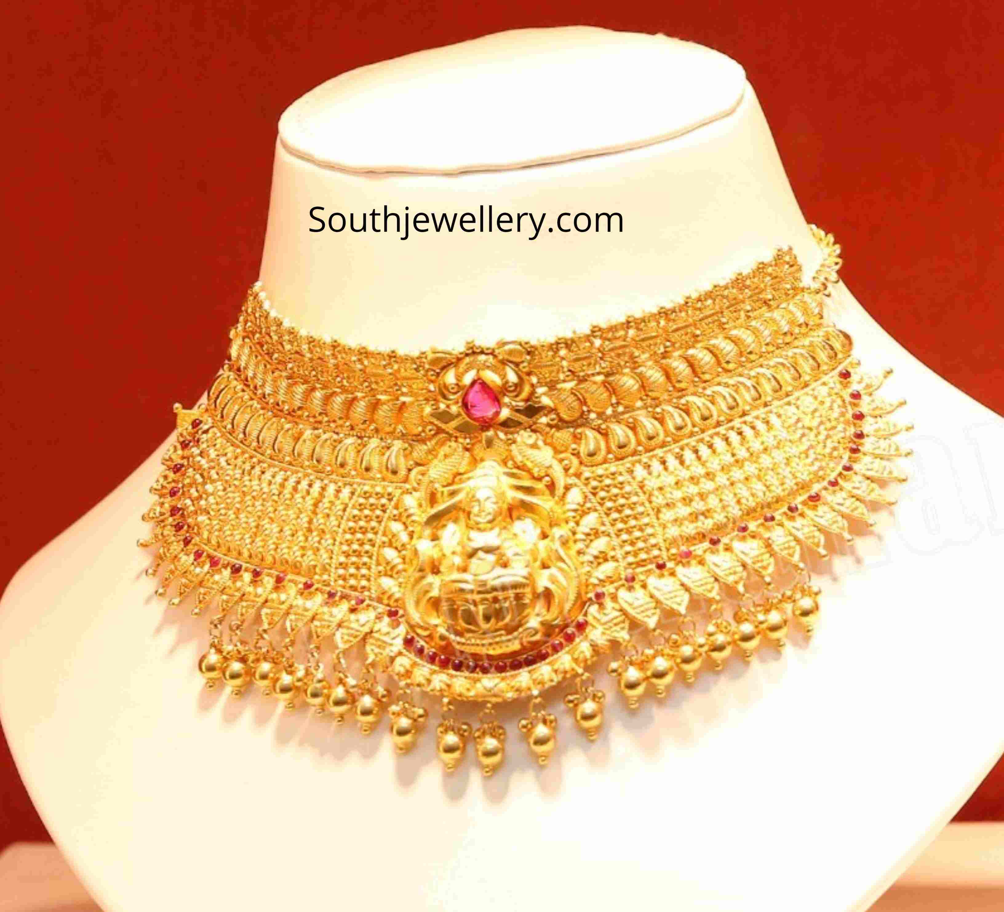 Traditional Gold Chokers Collection By Joyalukkas Indian Jewellery Designs,Design Todays Clothing