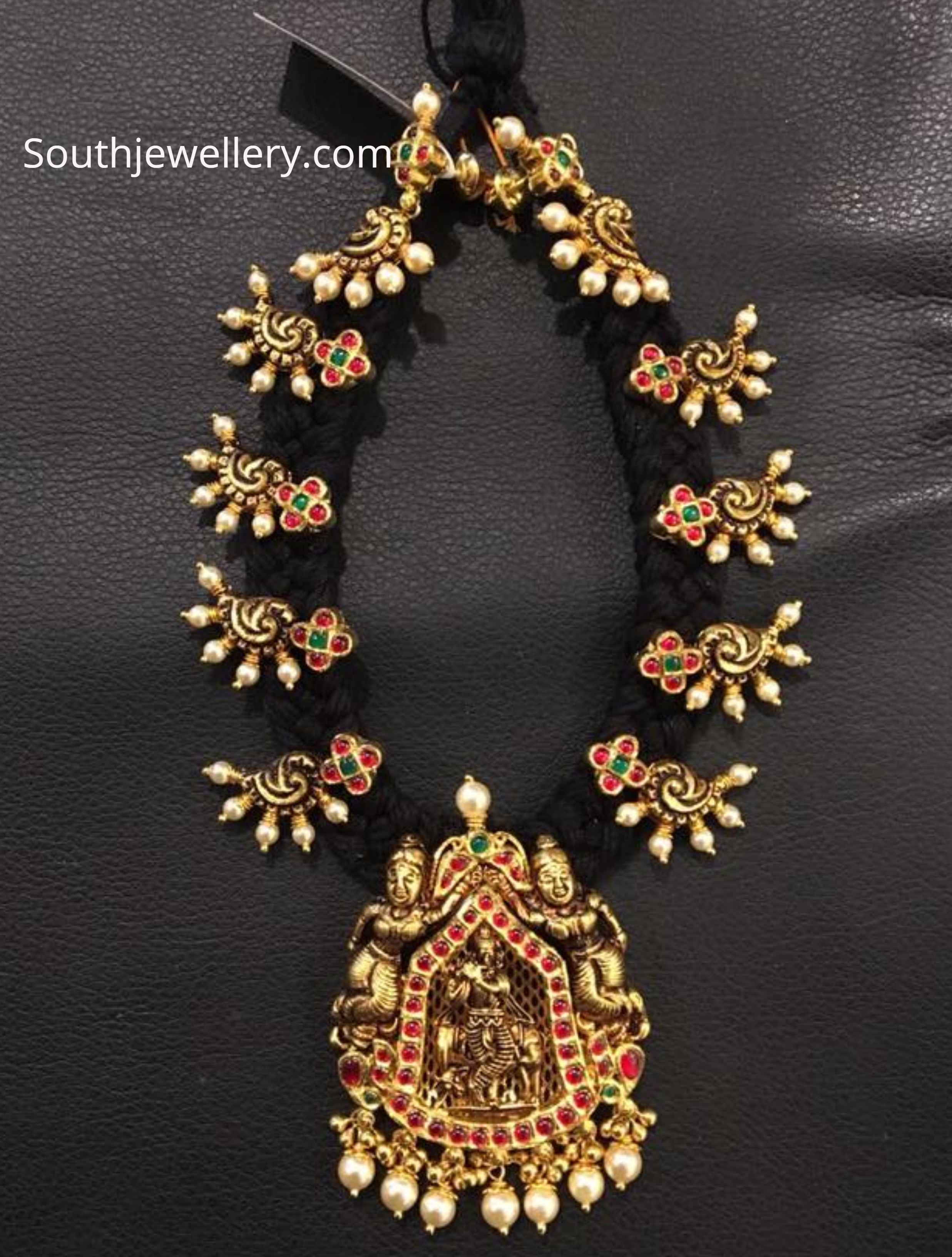 Latest black thread jewellery Clearance