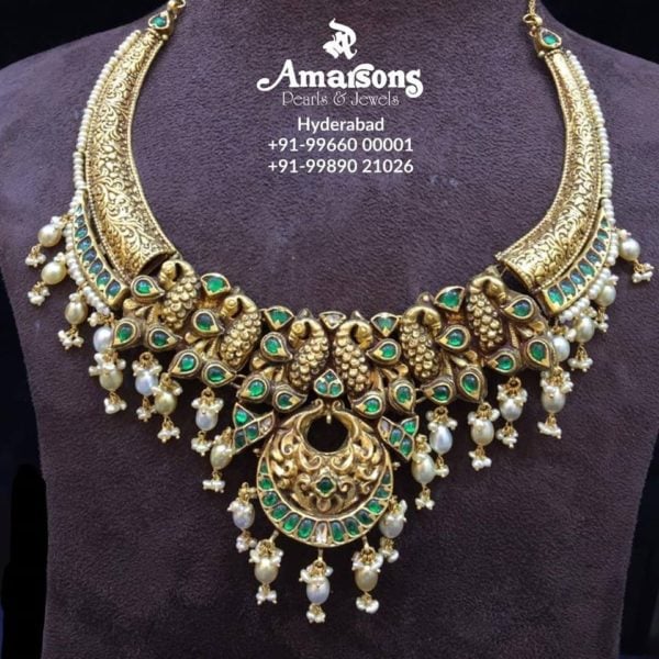 latest 22 carat gold necklace designs (1)