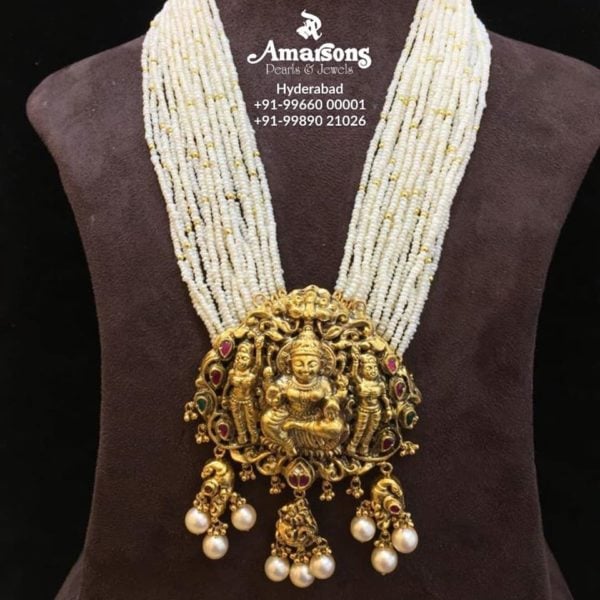 latest 22 carat gold necklace designs (4)